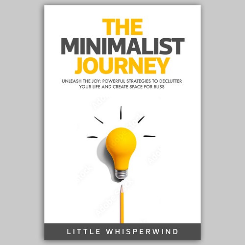 Minimalist Odyssey: Book Cover Design Contest Design by Neutron Star