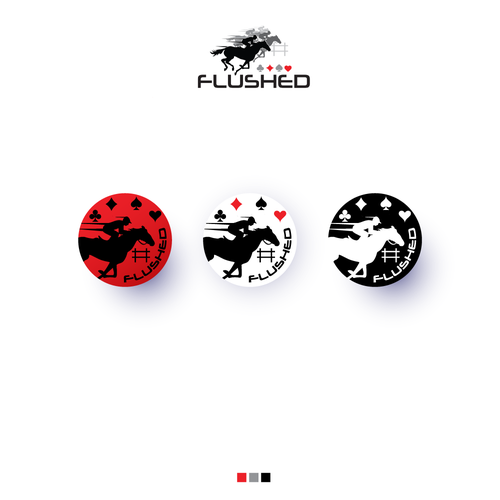 Flushed Icon Logo Design by i n s a n