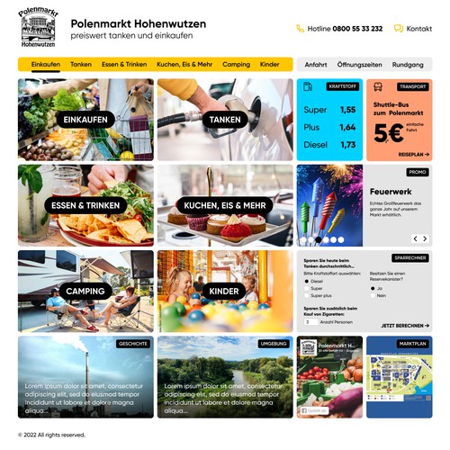 Web page design contest entry by KOLA AGENCY