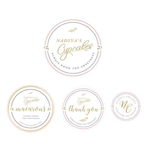 Looking For Simple Yet Elegant Logo Sticker Designs For A Gourmet Cupcake Cake Business Concursos De Logotipos 99designs