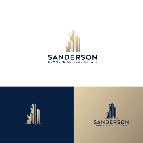 Bring the heat! - Sanderson Commercial Real Estate Logo & Website Design by AnaMaria.Design