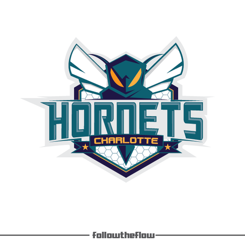 Community Contest: Create a logo for the revamped Charlotte Hornets! Design by followtheflow