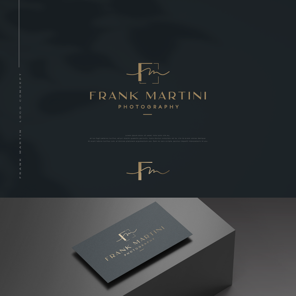 Logo concept for photography