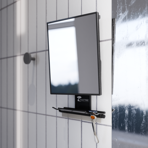 3D Rendering of Fogless Mirror in Shower/Lifestyle Environment (Fogless Mirror CAD file included!)) Ontwerp door Bogdan Marchuk