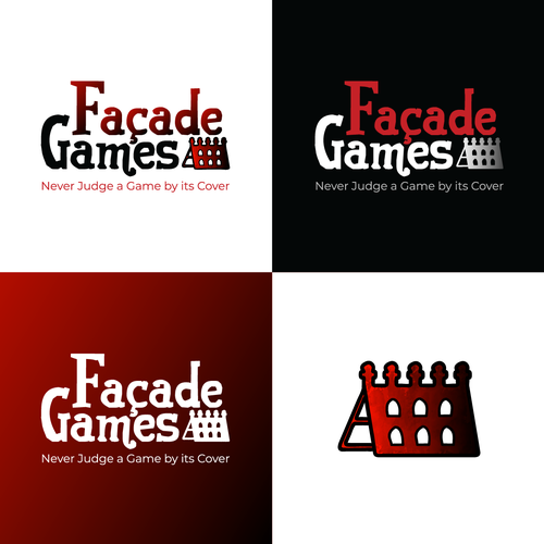 Facade Games Logo Re-Vamp Design by Catarina Terra