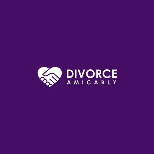 Logo for a new, healthy way for reasonable people to divorce Design by isal13