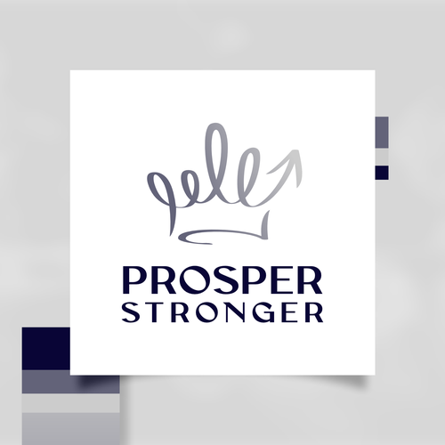 Prosper Stronger Logo Design by dznWILD