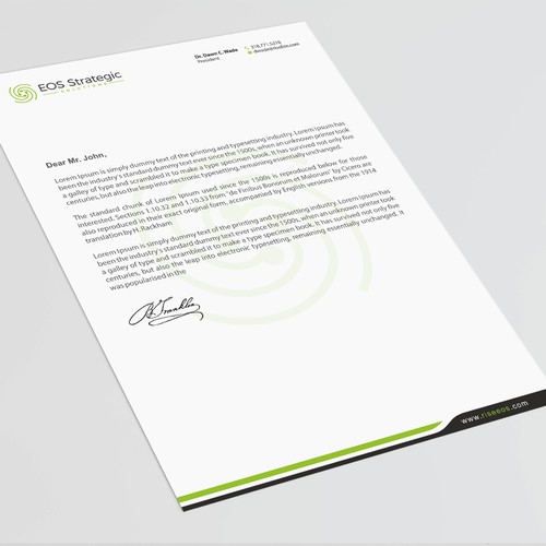 Designs | Strategic Company needs a strong, clean design for paper ...