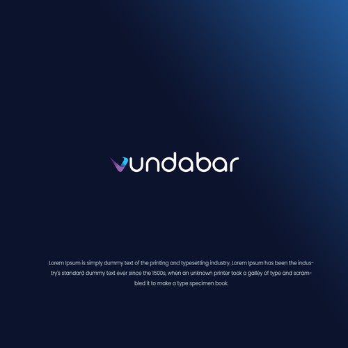 Make my Logo vundabar Diseño de #Nish