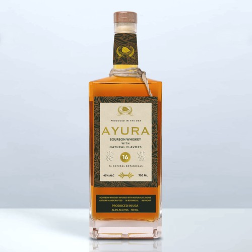 Arman HrさんのDesign an attractive label for a new Bourbon Whiskeyデザイン