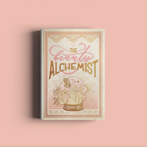 Design di Create a book cover that evokes a mood of ancient royal beauty traditions and new-age spirituality. Please see the brief di TypoManic