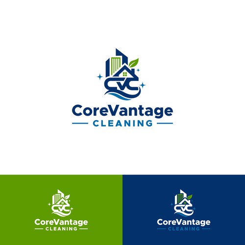 Take me from Zero to Hero! Design my cleaning business logo! Design by AjiCahyaF