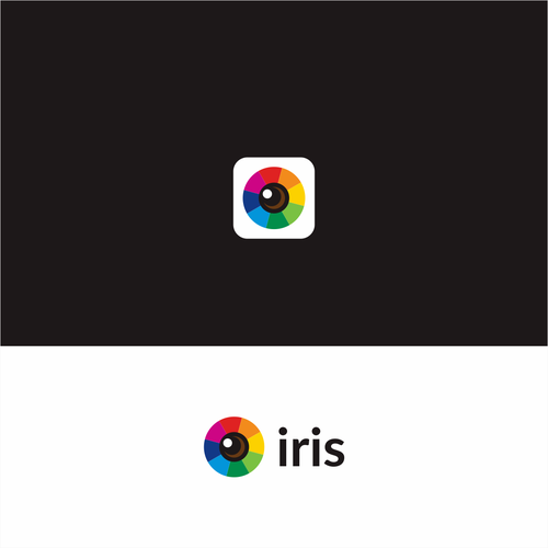 Logo for Iris, the decentralized alternative to social media giants Design by Artventure-