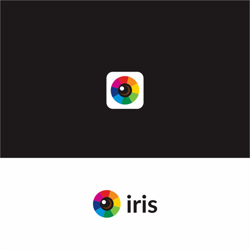 Logo for Iris, the decentralized alternative to social media giants Design by -Artventure-