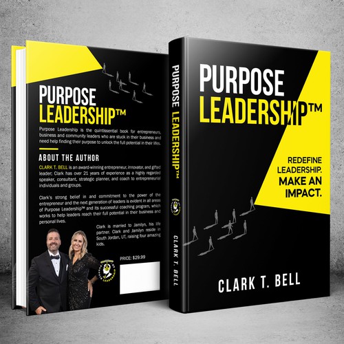 Purpose Leadership Book Cover Design by HRM_GRAPHICS