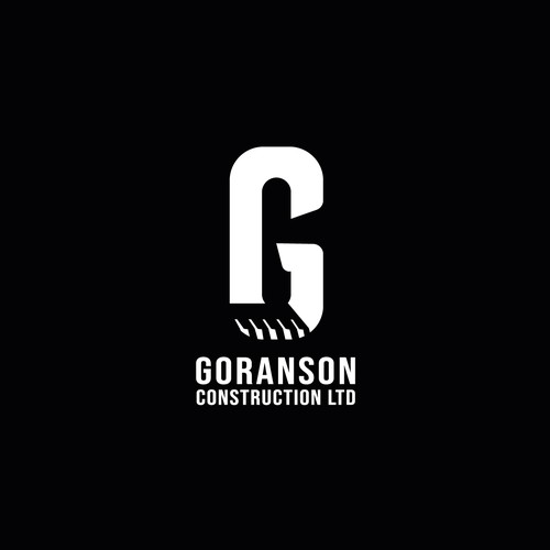 New company logo for booming excavation company. Design by QuickCrea™