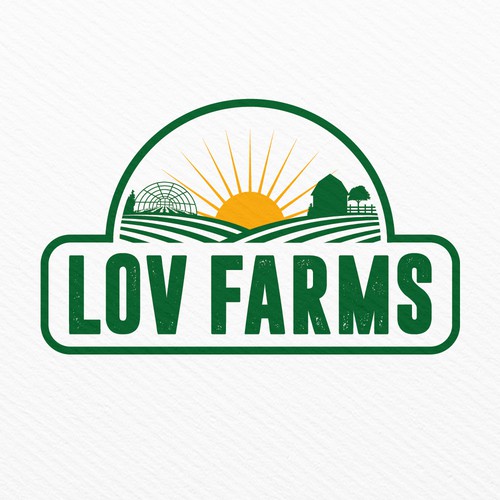 Modern/Abstract logo for small upstate NY vegetable farm. Design by i - Graphics