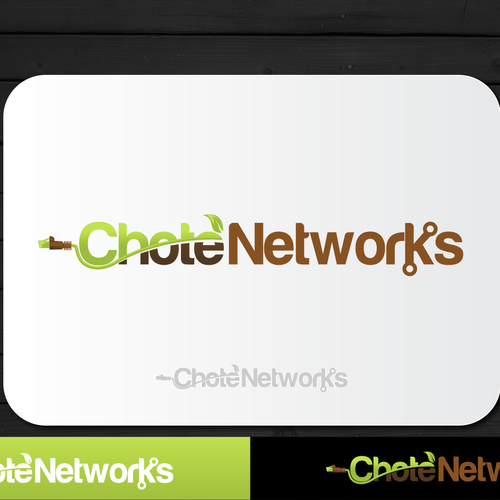logo for Chote Networks Ontwerp door Tuta Stefan