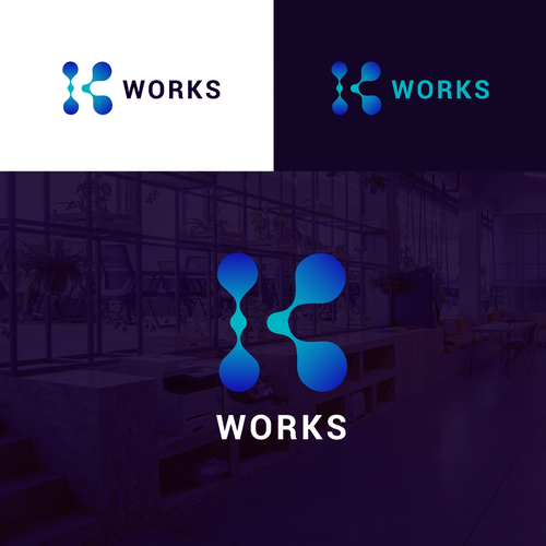 K-Works Coworking space-ontwerp door DanaG.