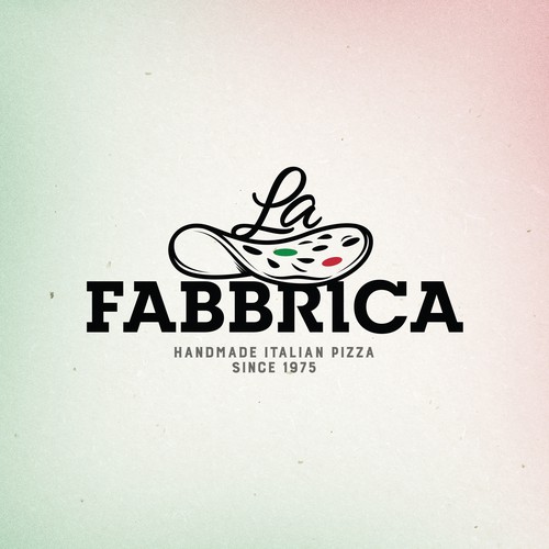 We need a powerful logo for our pizza production - La Fabbrica Design by Silviu Pruteanu