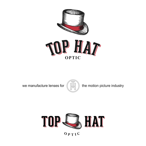 "Top Hat" Logo Design von elmantastic