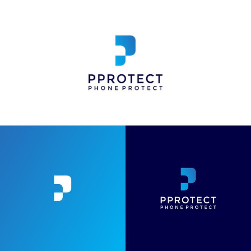 PPROTECT (Phone protect logo) (mobile cases and screen protectors) Design by al_mahdi