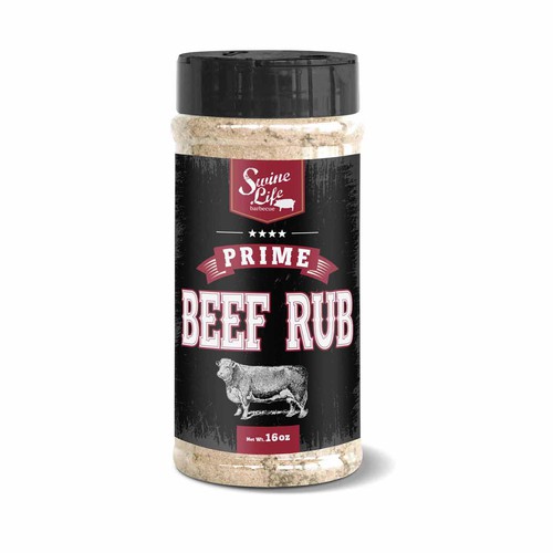 Design a Rustic Label for an All New Beef Rub Design by ronin71