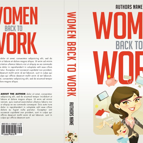 Create the next book or magazine cover for Women back to Work Design by THINKINGTOOLSDESIGN