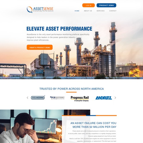 Engaging B2B Website Upgrade for AssetSense Design by Maddy Creative
