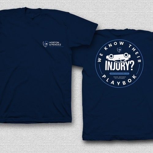 Personal Injury Lawyer T-Shirts Design by saka.aleksandar