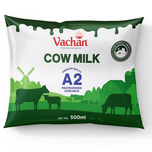 Vachan Cow Milk Design by Designer_John