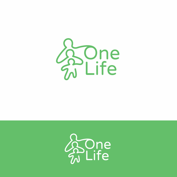 Line art logo concept