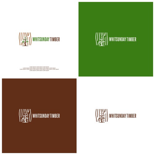 Captivating logo for environmentally friendly timber mill and timber sales Diseño de Astart