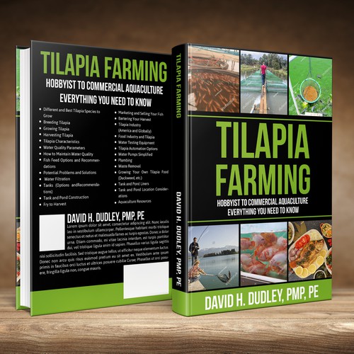 Tilapia Farming - Book Cover Design by studio02