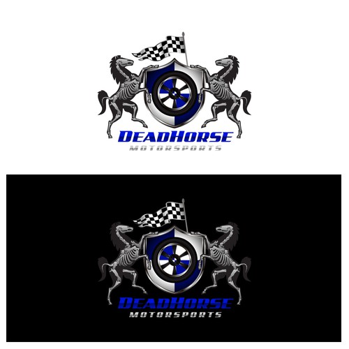 Dead Horse Motorsports Logo Redesign Design by Shaina Chute