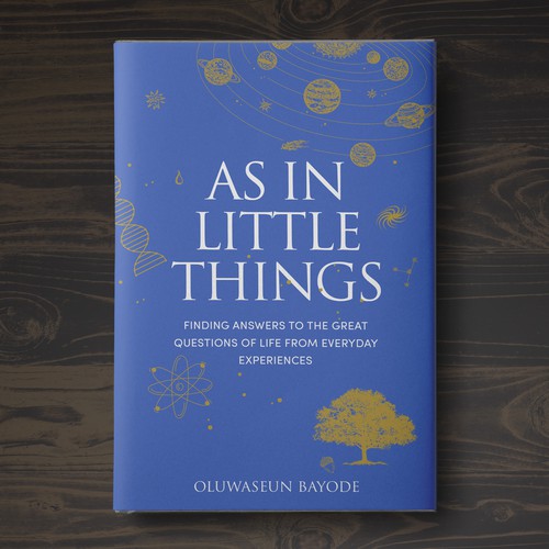 Nature Image, Minimalist Book Cover for Self-Help Spiritual Book Design by Aaniyah.ahmed