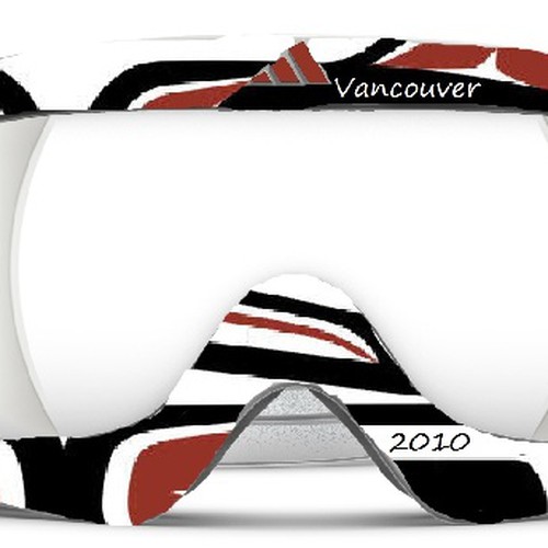 Design adidas goggles for Winter Olympics Design by BettyFord