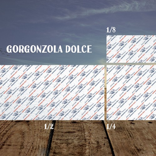 Design a product label set for an Italian Cheese Réalisé par ProveMan