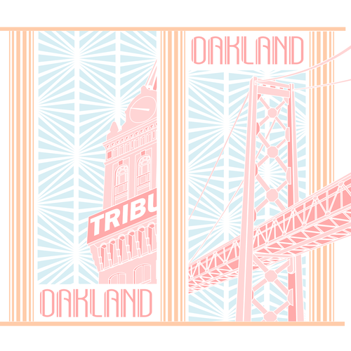 Community Contest: Create a great poster for 99designs' new Oakland office (MULTIPLE WINNERS!) Réalisé par DCDLondon