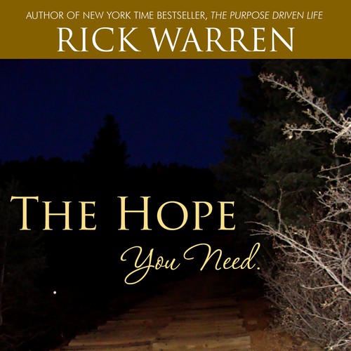 Design Rick Warren's New Book Cover Design por IM Creative