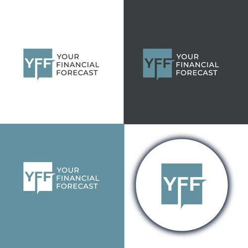 Your Financial Forecast Logo Design by F & S design.
