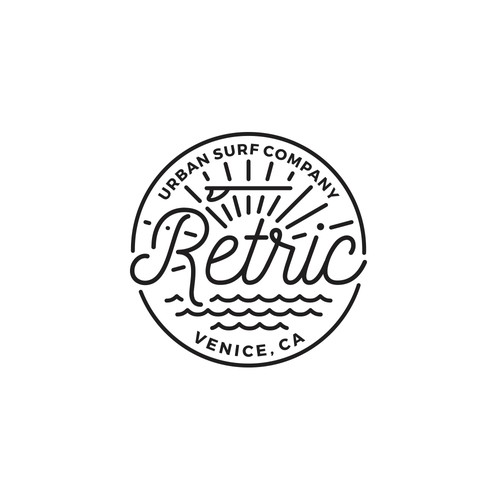 Create an engaging logo for a new surf/snow company based in Venice, CA デザイン by Frantic Disorder