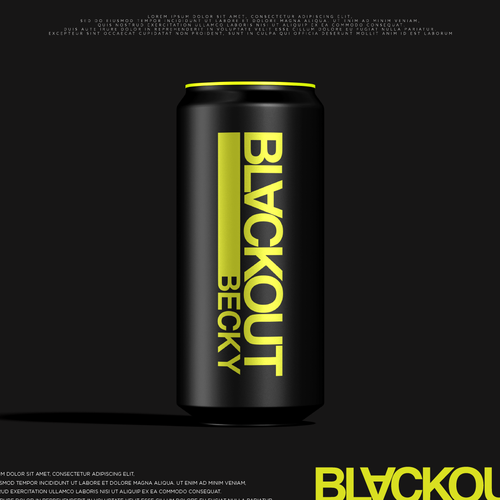 FUN - EDGY - RTD ALCOHOL BRAND DESIGN Design by POZIL