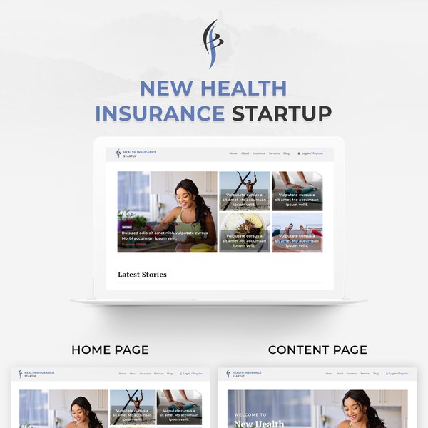Creative Health Insurance News Website