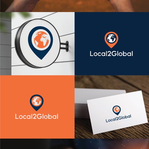 Can you combine a handshake and a globe into a seamless design that is minimal, abstract & trendy? Or, try something new Design von BLCN