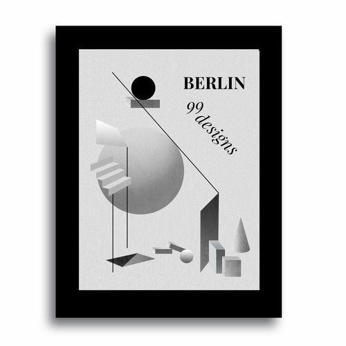 99designs Community Contest: Create a great poster for 99designs' new Berlin office (multiple winners) Design by Serge Bodashko