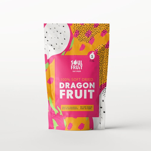 eye-catching packaging design for new health food product Design by AnaHola