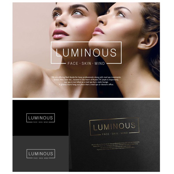 Design by maz bagor titled "minimalis, eye catching, luxury"