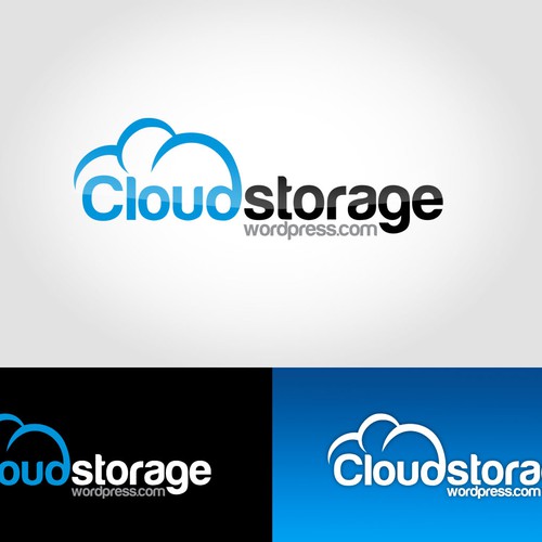 Cloud Storage Logo Design by boce