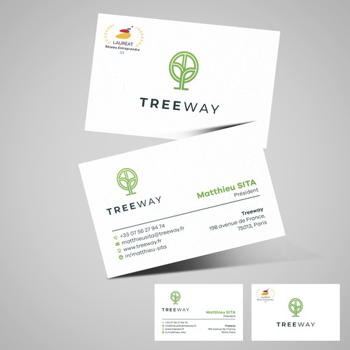 Designs | Carte de visite Treeway | Business card contest